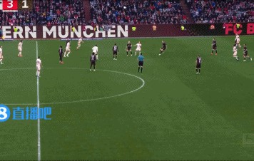 还好时间不够了！圣保利外围冷射扳回一城，2-3落后十人拜仁！